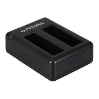 Punjač za bateriju GoPro Hero 4, AHDBT-401, dupli, MicroUSB