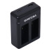 Punjač za bateriju GoPro Hero 9, MicroUSB, dupli