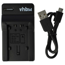 Punjač za bateriju Panasonic VW-VBK180 / VW-VBT190 / VW-VBY100, MicroUSB Punjač za bateriju Panasonic VW-VBK180 / VW-VBT190 / VW-VBY100, MicroUSB
