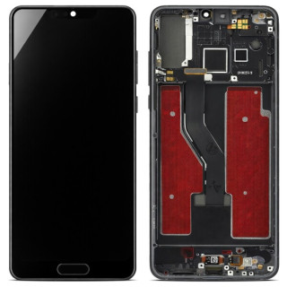 Dodirno staklo i LCD zaslon za Huawei P20 Pro, originalno, crno Dodirno staklo i LCD zaslon za Huawei P20 Pro, originalno, crno