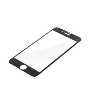 Kaljeno zaštitno staklo za iPhone 7 / 8, Full Cover 3D, crno