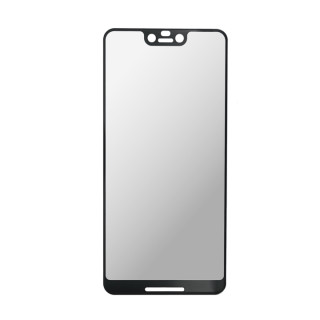 Kaljeno zaštitno staklo za Google Pixel 3 XL, Full Cover 3D, crno