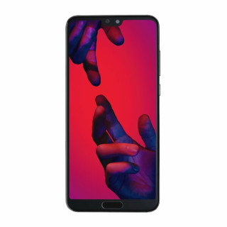 Dodirno staklo i LCD zaslon za Huawei P20, originalno, crno