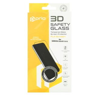 Kaljeno zaštitno staklo za Samsung Galaxy S10E, Full Cover 3D, crno