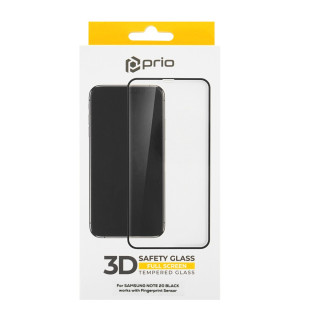 Kaljeno zaštitno staklo za Samsung Galaxy Note 20, Full Cover 3D, crno