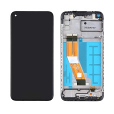 Dodirno staklo i LCD zaslon za Samsung Galaxy A11 / SM-A115, originalno (OEM), crno Dodirno staklo i LCD zaslon za Samsung Galaxy A11 / SM-A115, originalno (OEM), crno