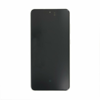 Dodirno staklo i LCD zaslon za Samsung Galaxy S21 FE 5G / SM-G990, originalno, maslinasta