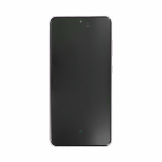 Dodirno staklo i LCD zaslon za Samsung Galaxy S21 FE 5G / SM-G990, originalno, ljubičasto