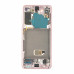 Dodirno staklo i LCD zaslon za Samsung Galaxy S21 5G / SM-G991, originalno, ružičasto