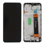 Dodirno staklo i LCD zaslon za Samsung Galaxy A23 / SM-A235, originalno, crno