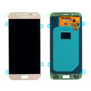 Dodirno staklo i LCD zaslon za Samsung Galaxy J5 (2017) / SM-J530, originalno (OEM), zlato