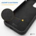 Silikonski omot za Apple iPhone 11 Pro Max, crni Silikonski omot za Apple iPhone 11 Pro Max, crni
