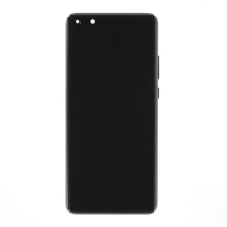 Dodirno staklo i LCD zaslon za Huawei P40 Pro, originalno, crno