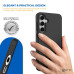 Silikonski omot za Samsung Galaxy A57, crni Silikonski omot za Samsung Galaxy A57, crni