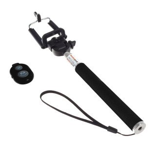Selfie stick, bluetooth, crni