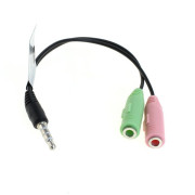 Kabel za mikrofon in slušalice za Sony Playstation 4 / Microsoft XBOX One