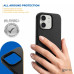 Silikonski omot za Apple iPhone 12 Mini, crni Silikonski omot za Apple iPhone 12 Mini, crni