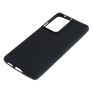 Silikonski omot za Samsung Galaxy S21 Ultra 5G, crni