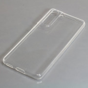 Silikonski omot za Samsung Galaxy S21 5G, transparentan