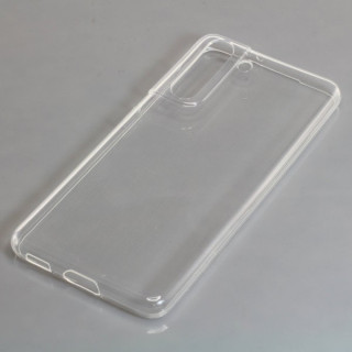 Silikonski omot za Samsung Galaxy S21 5G, transparentan