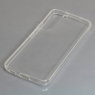 Silikonski omot za Samsung Galaxy S22, transparentan