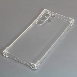 Silikonski omot za Samsung Galaxy S22 Ultra, transparentan