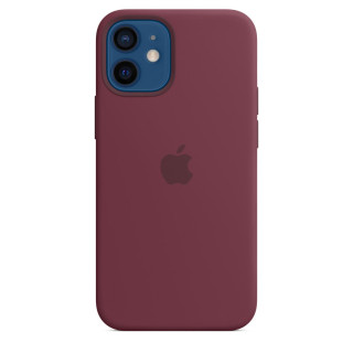 Silikonski omot za Apple iPhone 12 Mini, plum, originalni