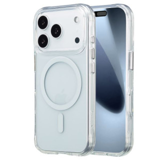 Silikonski omot za Apple iPhone 17 Pro, Magsafe, transparentan