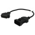 Adapter s Opel 10-pin na OBD2 Adapter s Opel 10-pin na OBD2