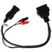 Adapter s Alfa Romeo / Fiat / Lancia 3-pin na OBD2 Adapter s Alfa Romeo / Fiat / Lancia 3-pin na OBD2
