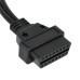 Adapter s Audi / VW / Seat / Škoda 2x2-pin na OBD2 Adapter s Audi / VW / Seat / Škoda 2x2-pin na OBD2