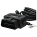 Adapter / punjač s OBD2 na mini-USB za kamere, GPS navigaciju i pametne telefone, 3,5 m Adapter / punjač s OBD2 na mini-USB za kamere, GPS navigaciju i pametne telefone, 3,5 m