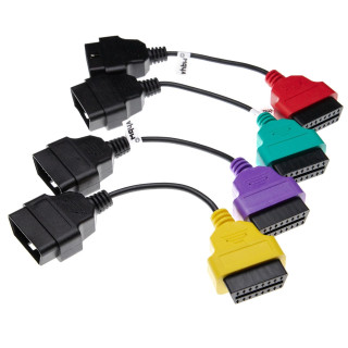 Adapter s Alfa Romeo / Fiat / Lancia 16-pin na OBD2, MultiECUScan