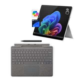Laptop Microsoft Surface Pro Platinum + keyboard + Slim pen / Snapdragon / RAM 16 GB / 12" Laptop Microsoft Surface Pro Platinum + keyboard + Slim pen / Snapdragon / RAM 16 GB / 12"
