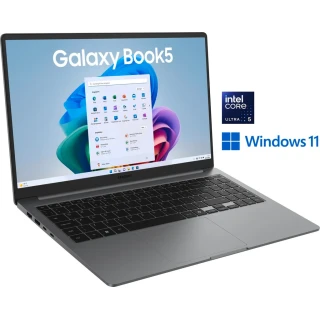 Laptop Samsung Galaxy BOOK5 / Core Ultra 5 / RAM 16 GB / SSD Pogon / 15,6″ FHD Laptop Samsung Galaxy BOOK5 / Core Ultra 5 / RAM 16 GB / SSD Pogon / 15,6″ FHD